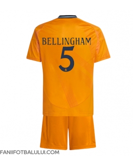 Real Madrid Jude Bellingham #5 Echipament de Fotbal Replică 2024-25 Copii Deplasare (+ Șorturi)